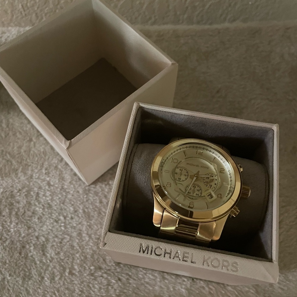 Gold Michael Kors Watch